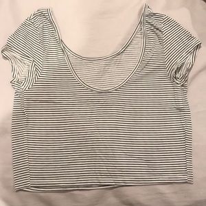 Stripped crop top